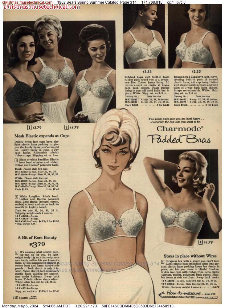 1962 Sears Spring Summer Catalog, Page 314