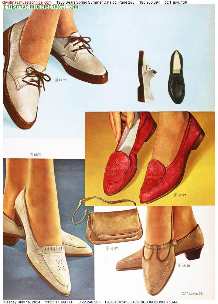1966 Sears Spring Summer Catalog, Page 280