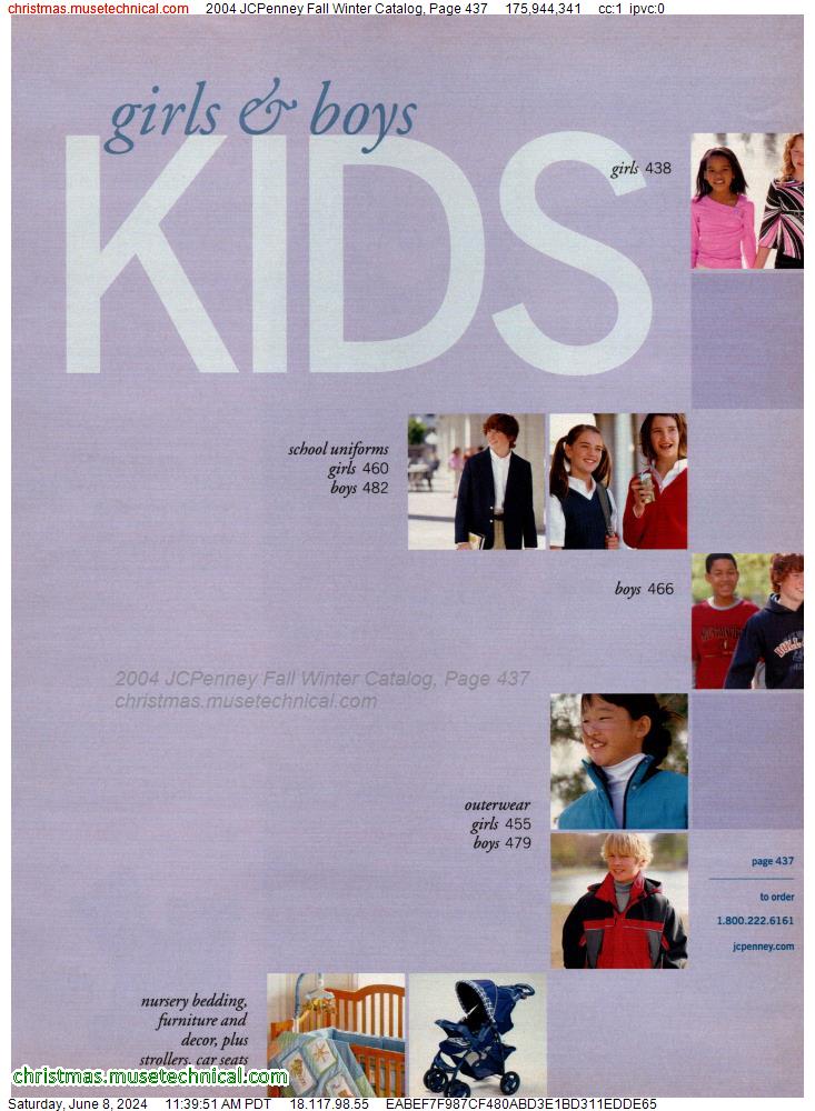 2004 JCPenney Fall Winter Catalog, Page 437