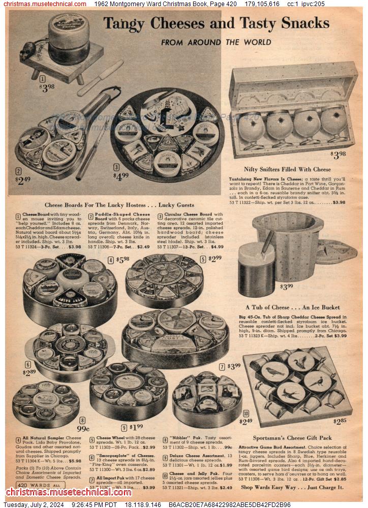 1962 Montgomery Ward Christmas Book, Page 420