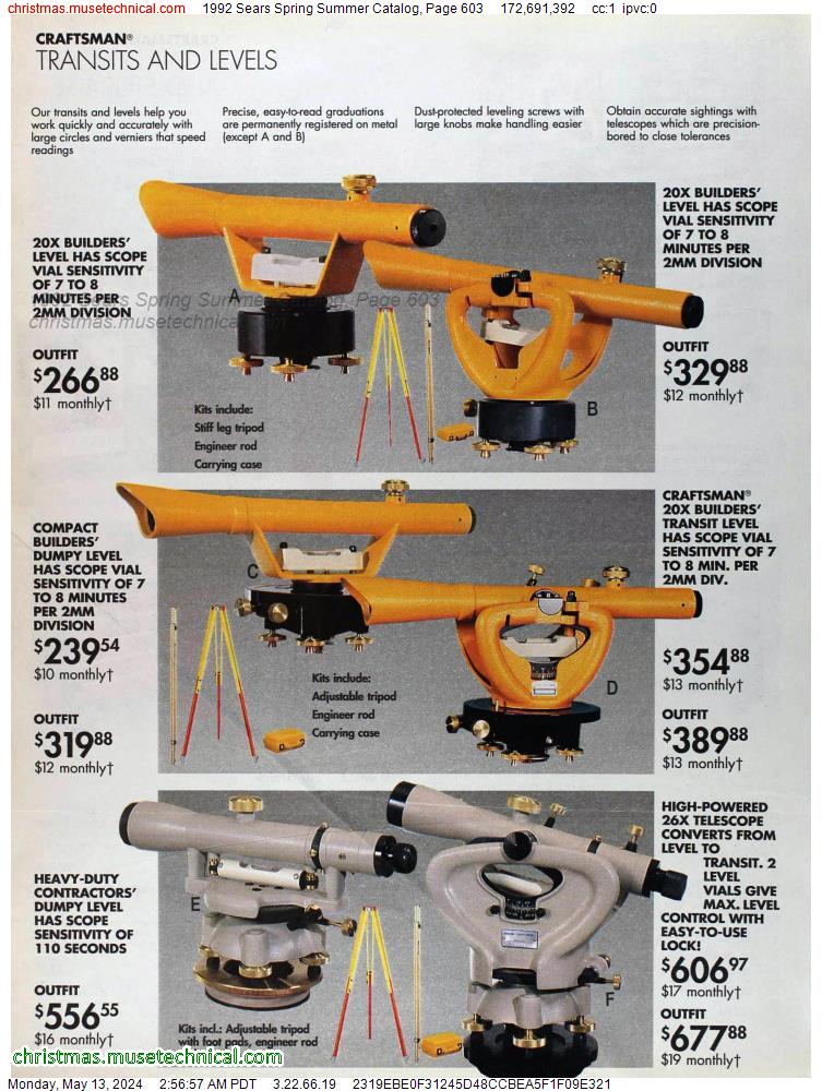1992 Sears Spring Summer Catalog, Page 603
