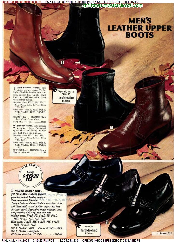 1975 Sears Fall Winter Catalog, Page 513