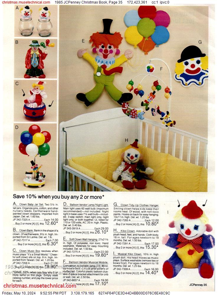 1985 JCPenney Christmas Book, Page 35