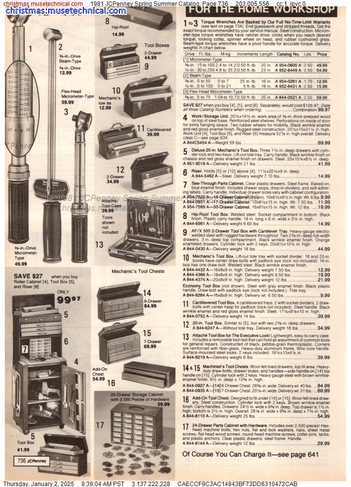 1981 JCPenney Spring Summer Catalog, Page 736