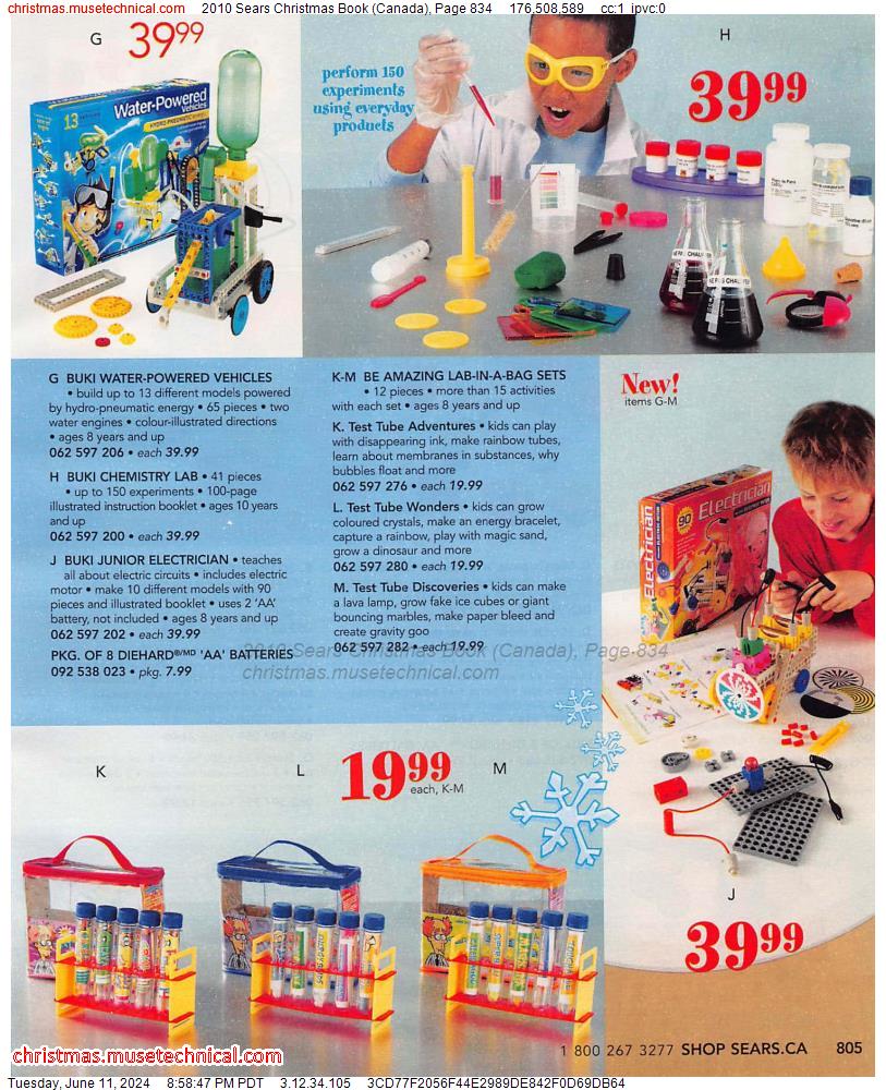 2010 Sears Christmas Book (Canada), Page 834