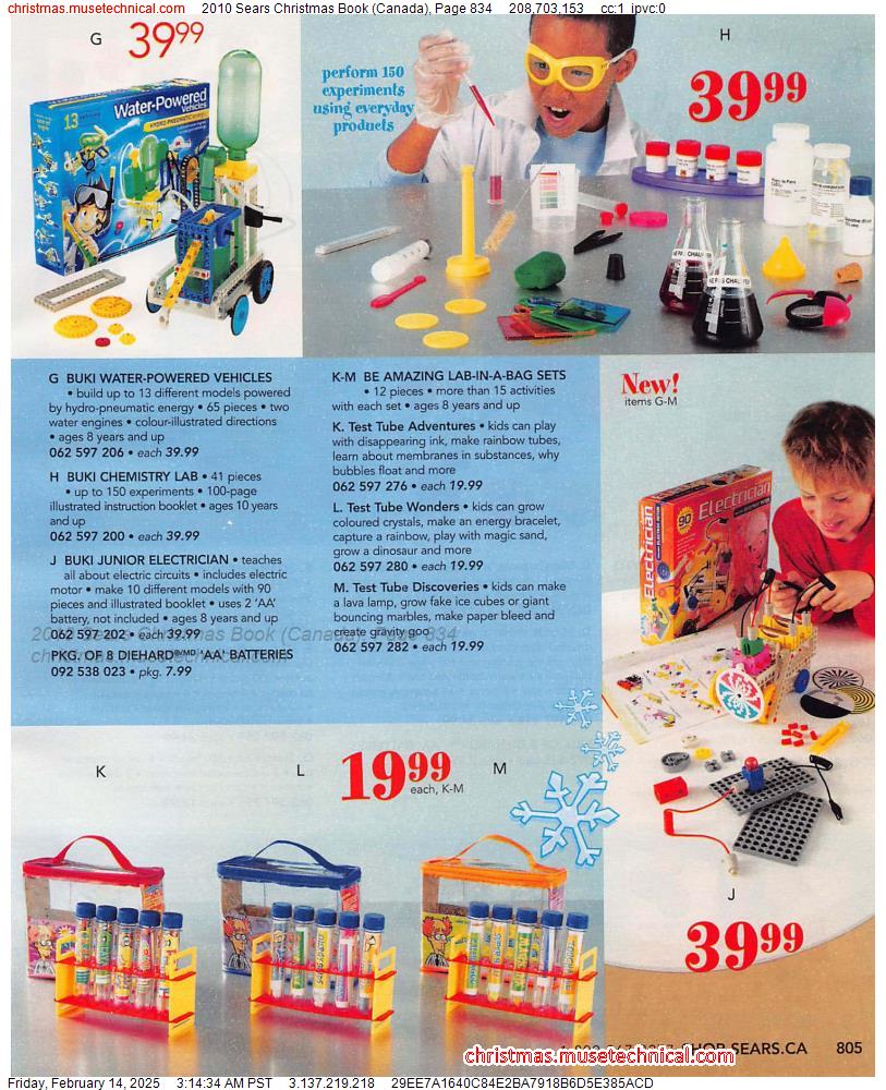 2010 Sears Christmas Book (Canada), Page 834