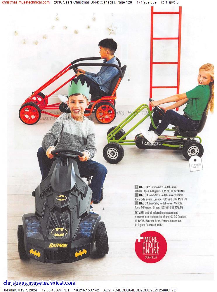 2016 Sears Christmas Book (Canada), Page 128