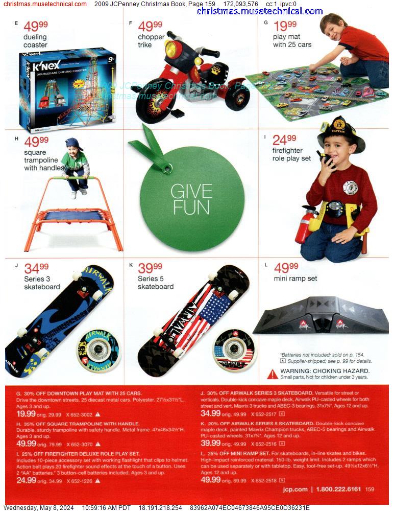 2009 JCPenney Christmas Book, Page 159