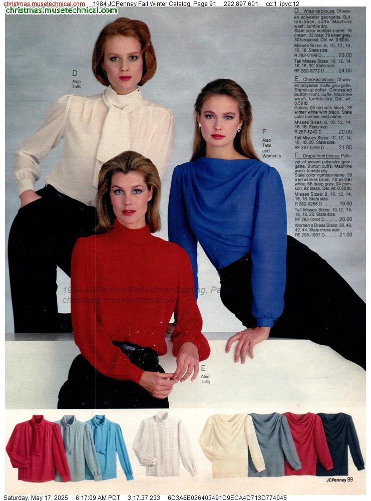 1984 JCPenney Fall Winter Catalog, Page 91
