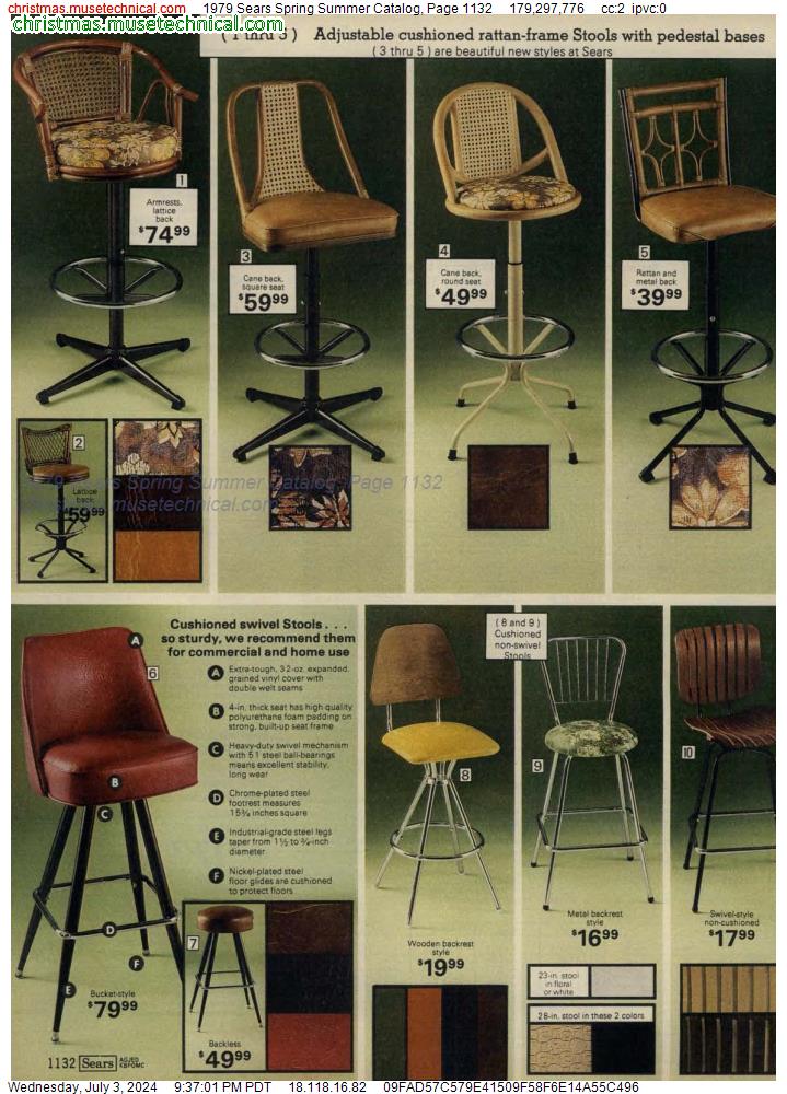 1979 Sears Spring Summer Catalog, Page 1132