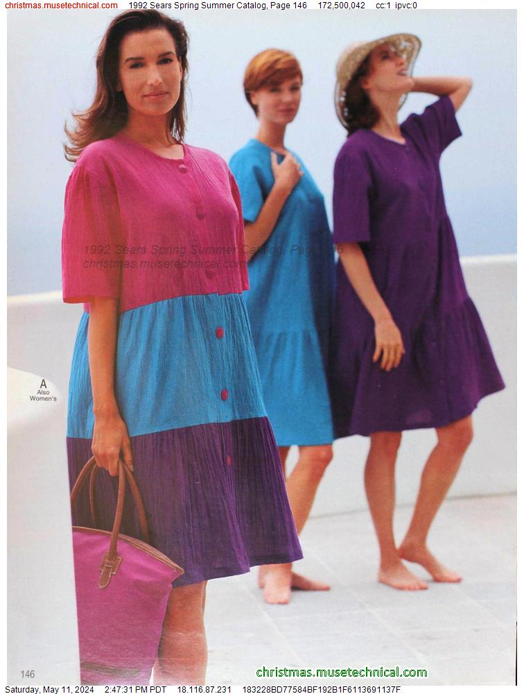 1992 Sears Spring Summer Catalog, Page 146
