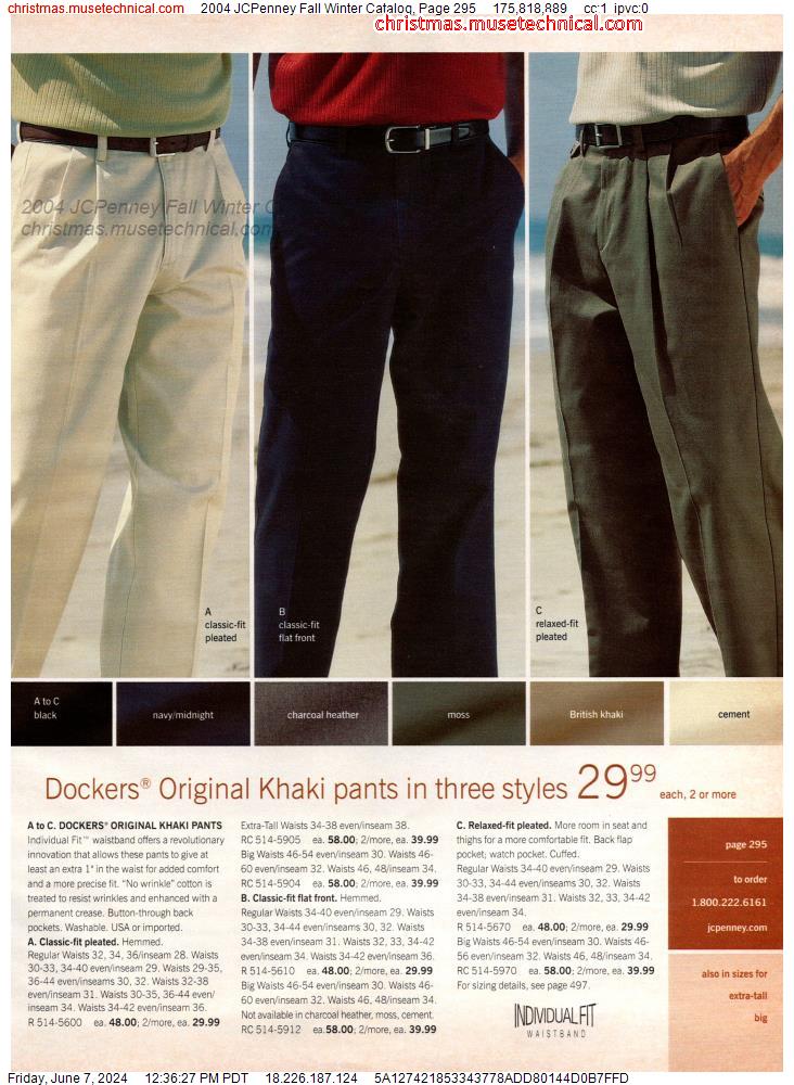 2004 JCPenney Fall Winter Catalog, Page 295