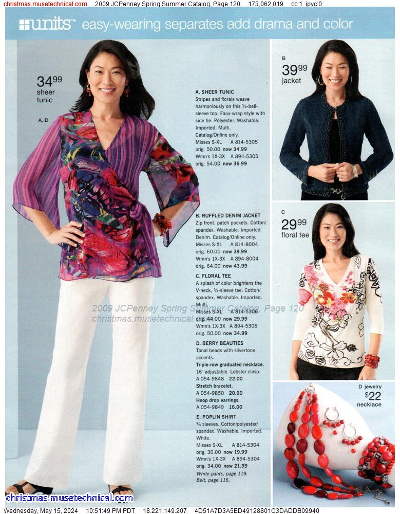 2009 JCPenney Spring Summer Catalog, Page 120