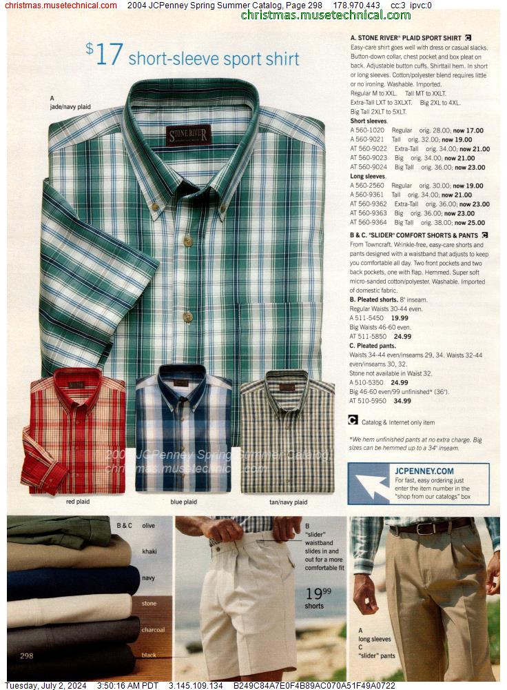 2004 JCPenney Spring Summer Catalog, Page 298
