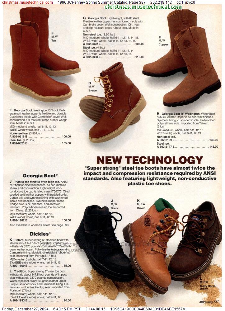 1996 JCPenney Spring Summer Catalog, Page 387