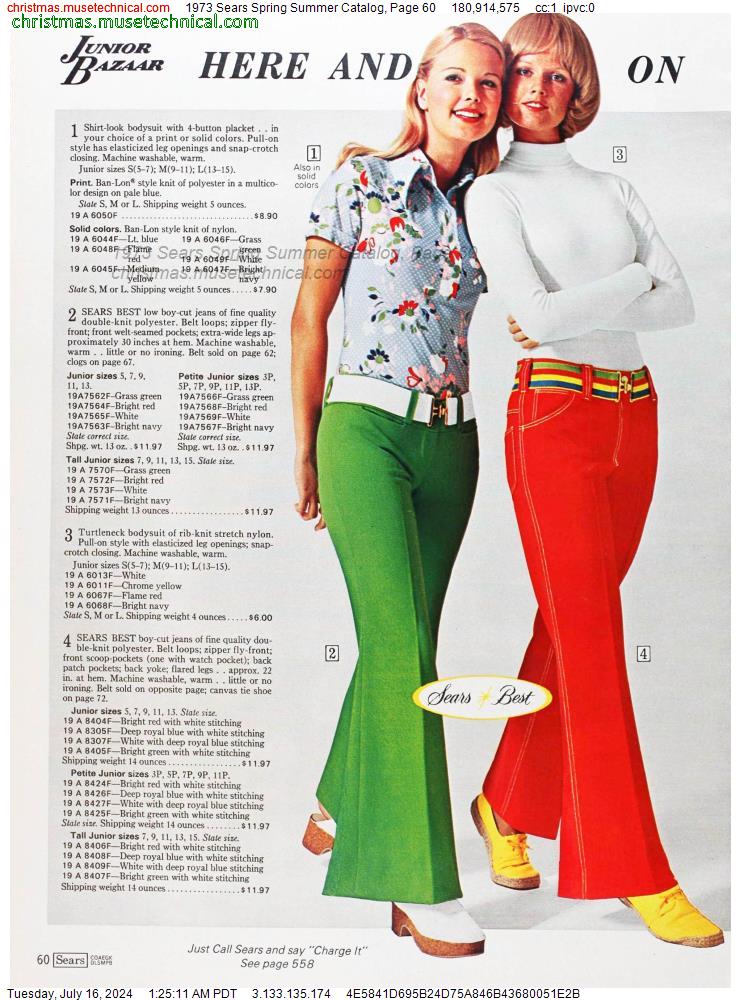 1973 Sears Spring Summer Catalog, Page 60