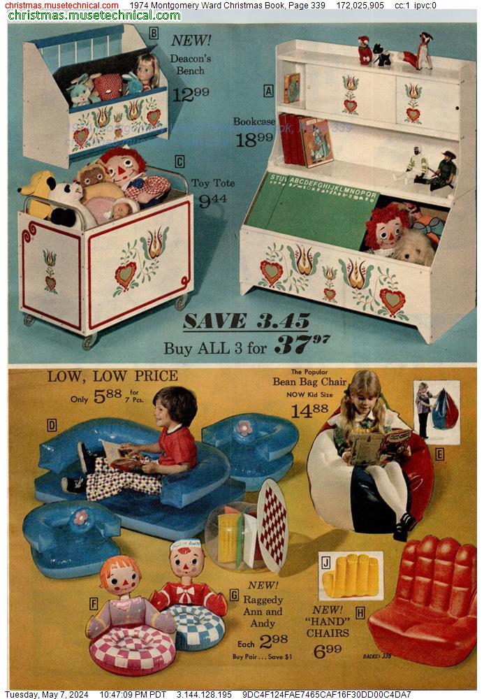1974 Montgomery Ward Christmas Book, Page 339