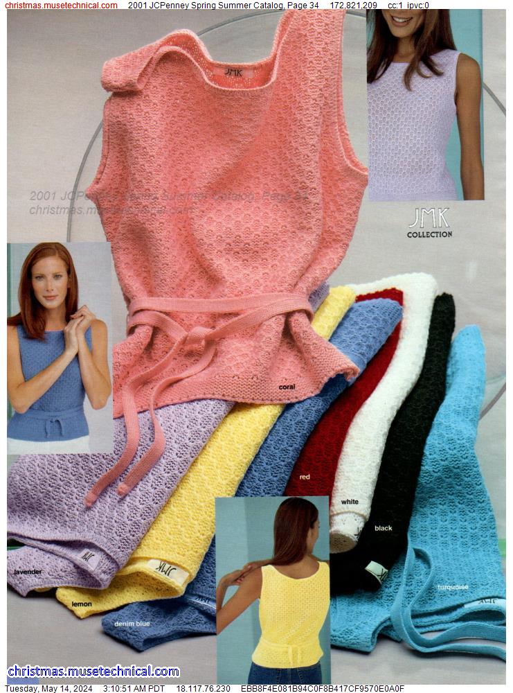 2001 JCPenney Spring Summer Catalog, Page 34