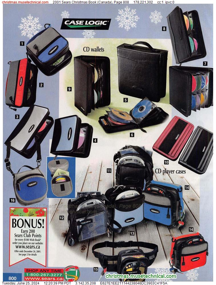 2001 Sears Christmas Book (Canada), Page 808