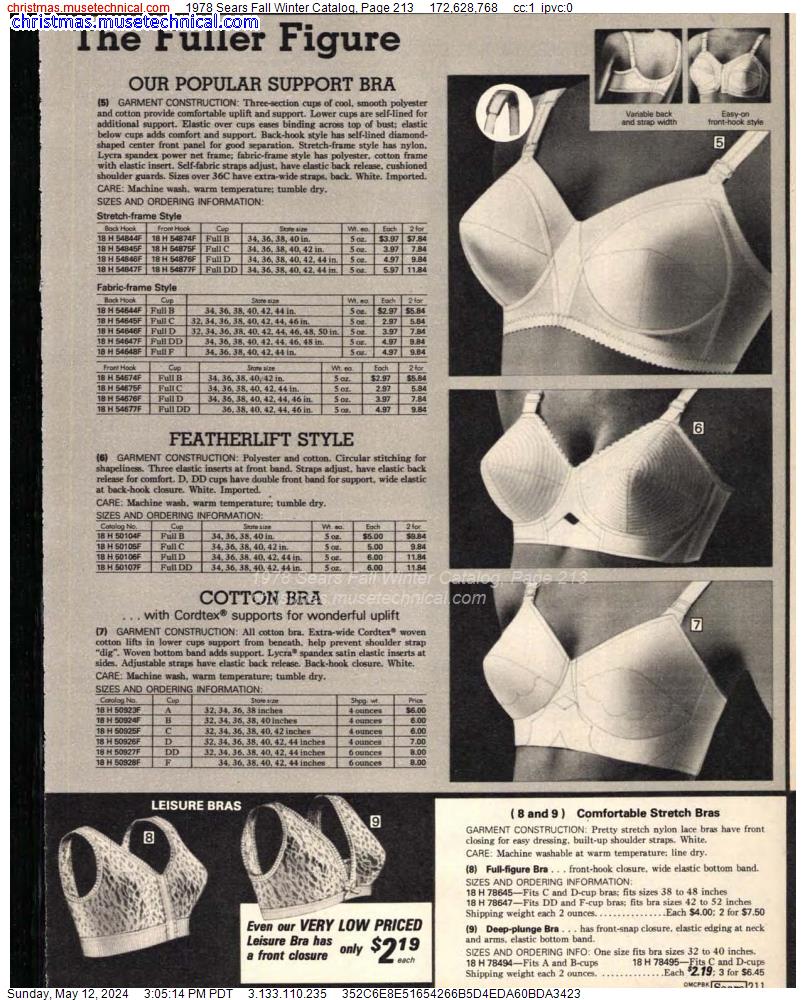1978 Sears Fall Winter Catalog, Page 213