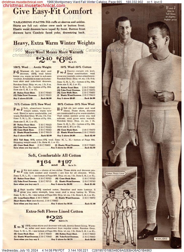1966 Montgomery Ward Fall Winter Catalog, Page 665