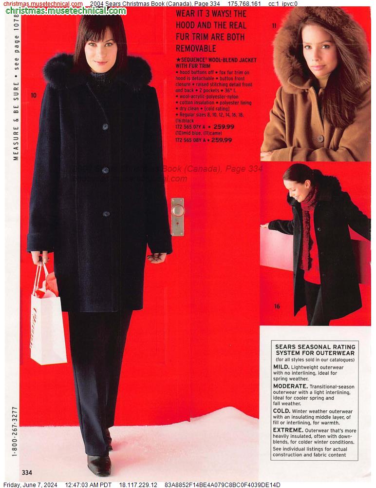 2004 Sears Christmas Book (Canada), Page 334