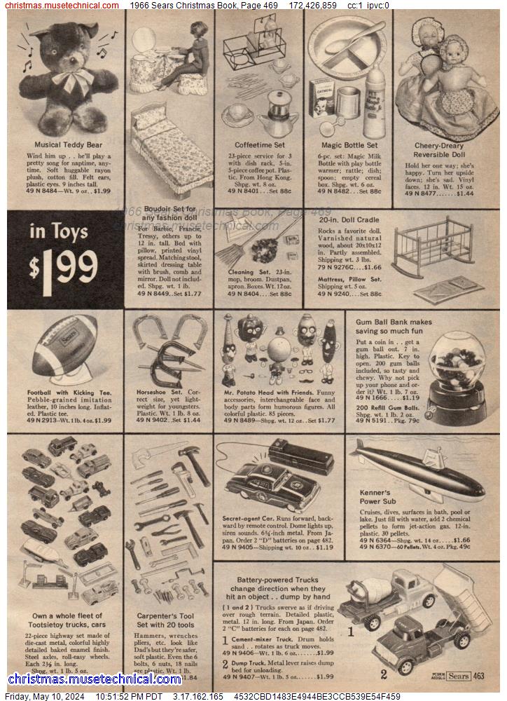 1966 Sears Christmas Book, Page 469