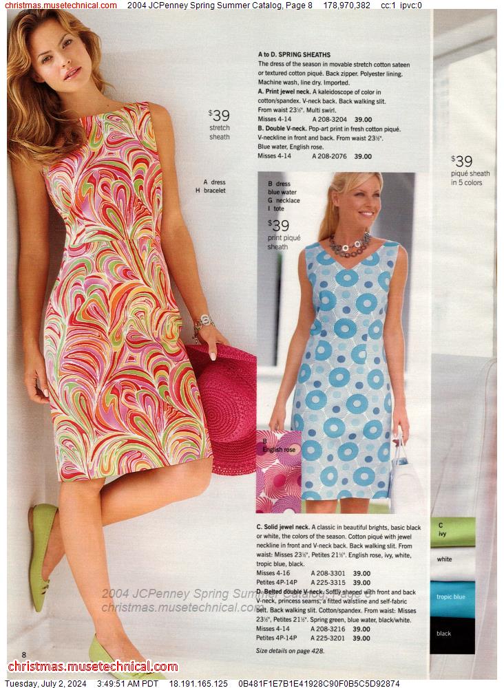 2004 JCPenney Spring Summer Catalog, Page 8