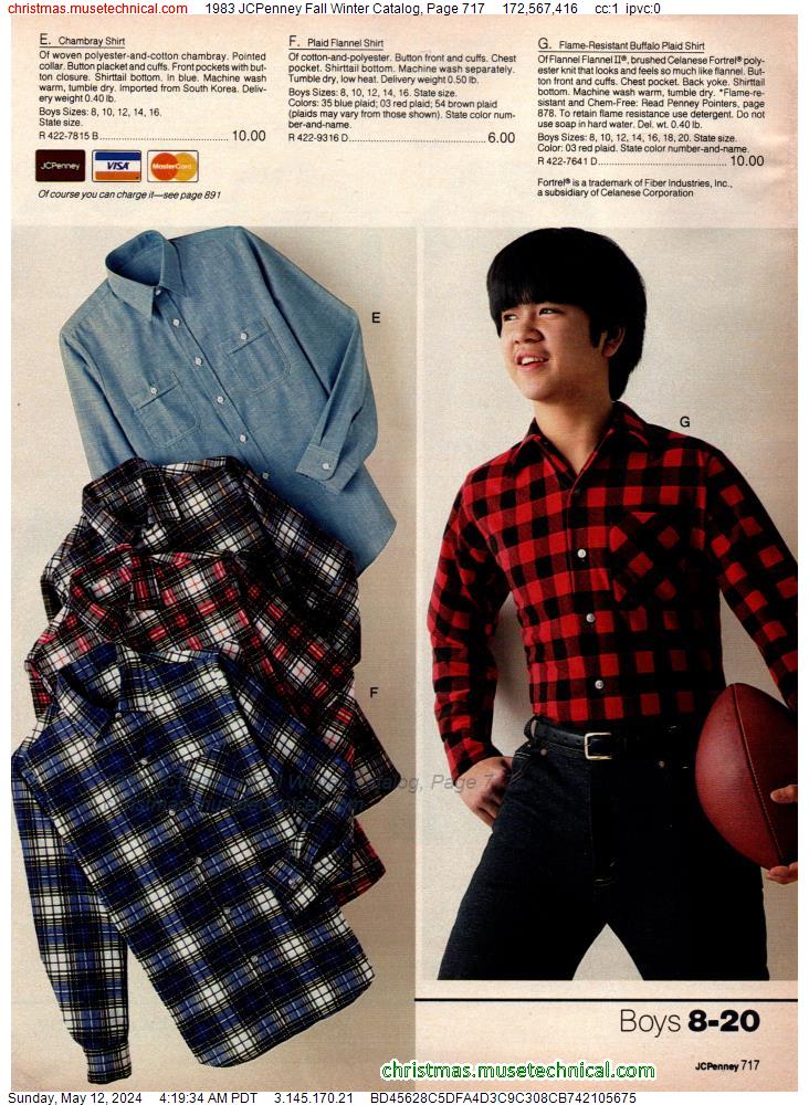 1983 JCPenney Fall Winter Catalog, Page 717