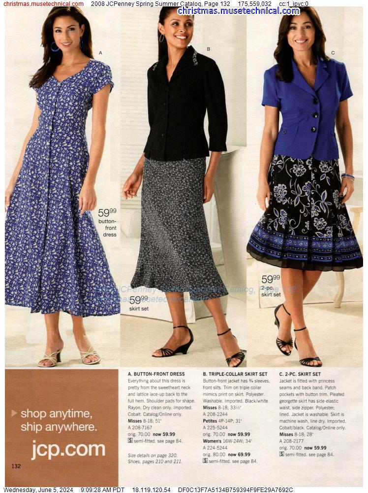 2008 JCPenney Spring Summer Catalog, Page 132