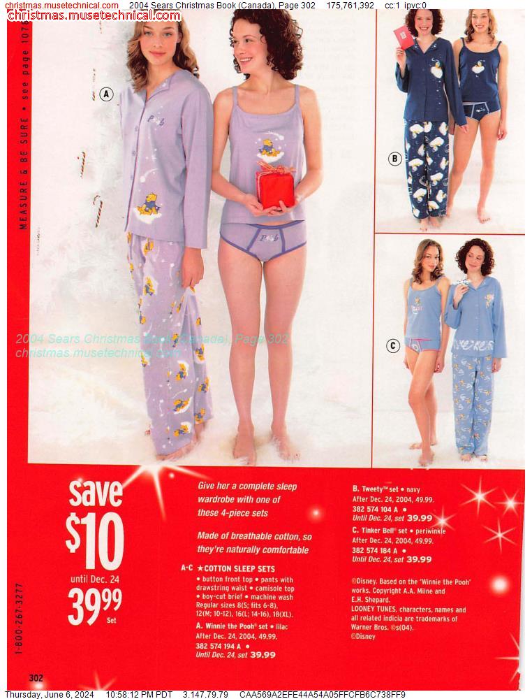 2004 Sears Christmas Book (Canada), Page 302