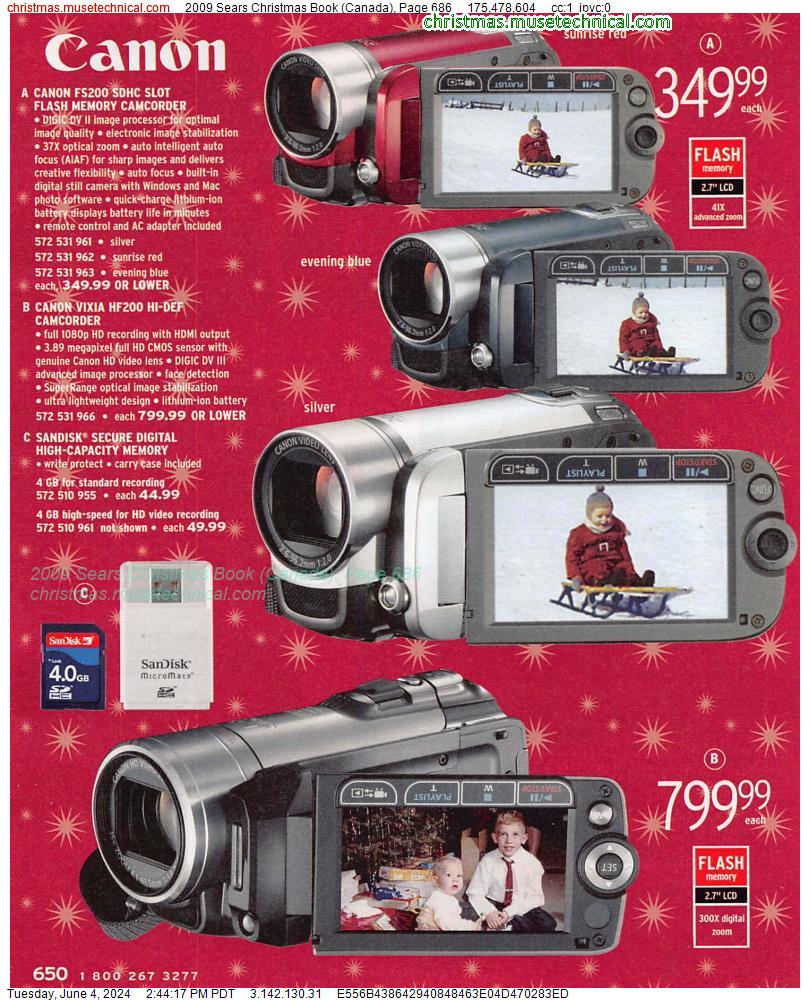 2009 Sears Christmas Book (Canada), Page 686