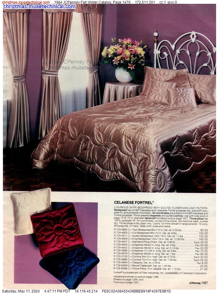 1984 JCPenney Fall Winter Catalog, Page 1479