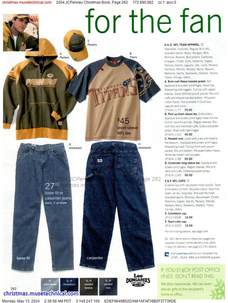 2004 JCPenney Christmas Book, Page 262