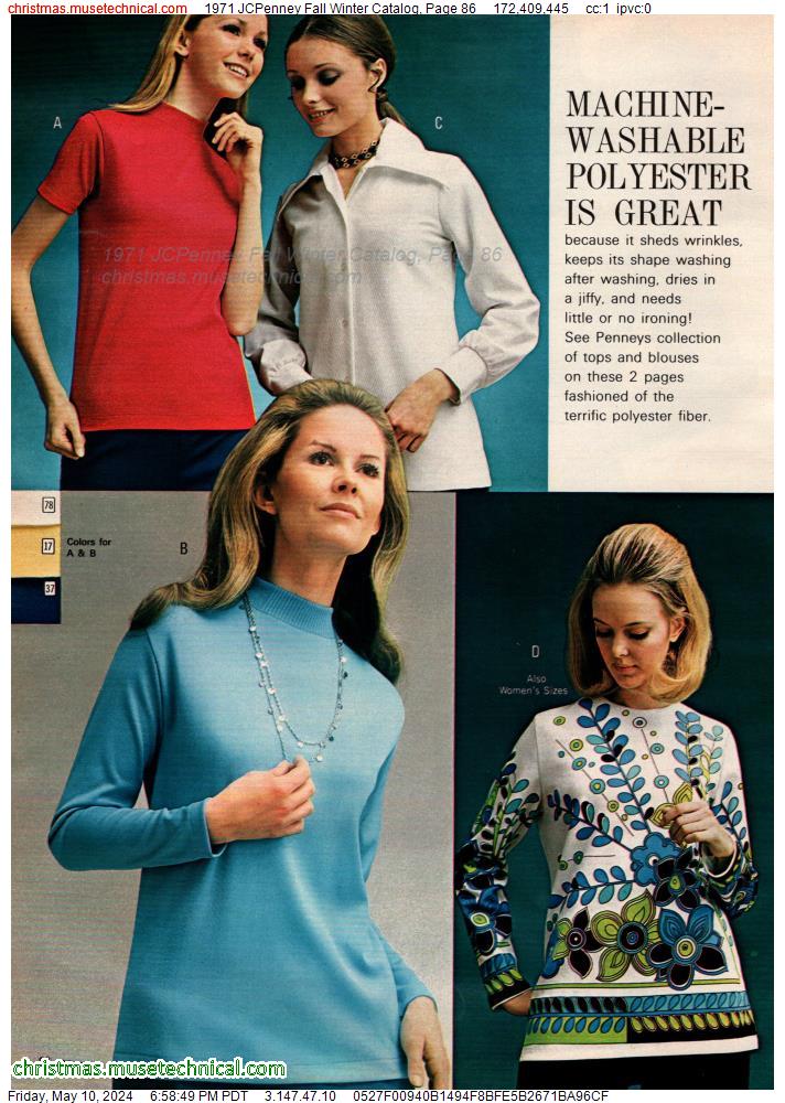 1971 JCPenney Fall Winter Catalog, Page 86