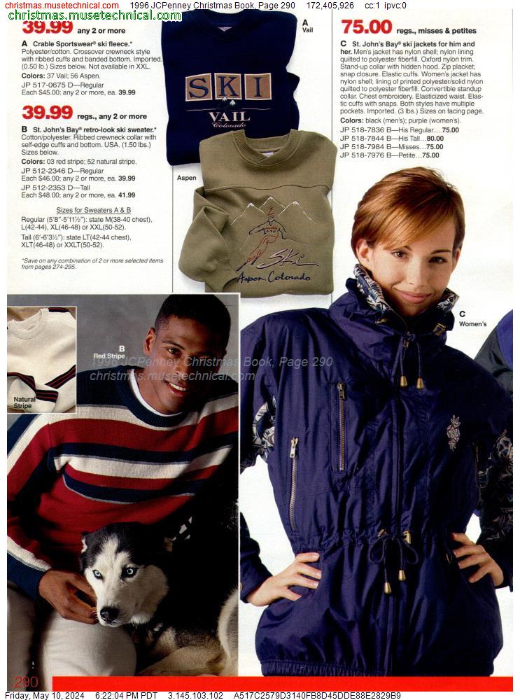 1996 JCPenney Christmas Book, Page 290