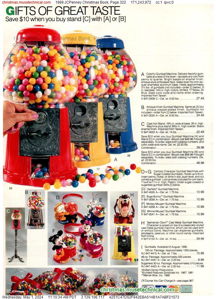 1989 JCPenney Christmas Book, Page 322