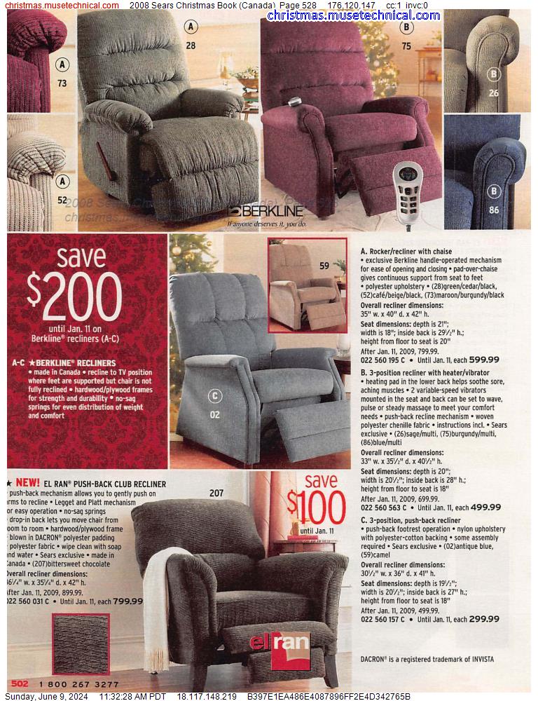 2008 Sears Christmas Book (Canada), Page 528