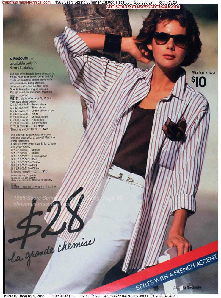 1988 Sears Spring Summer Catalog, Page 33