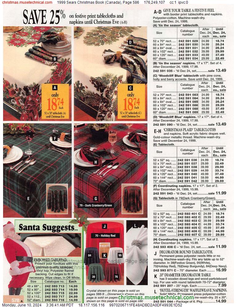 1999 Sears Christmas Book (Canada), Page 586