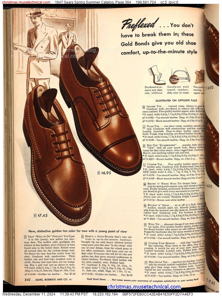 1947 Sears Spring Summer Catalog, Page 364