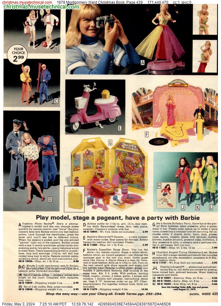 1978 Montgomery Ward Christmas Book, Page 439
