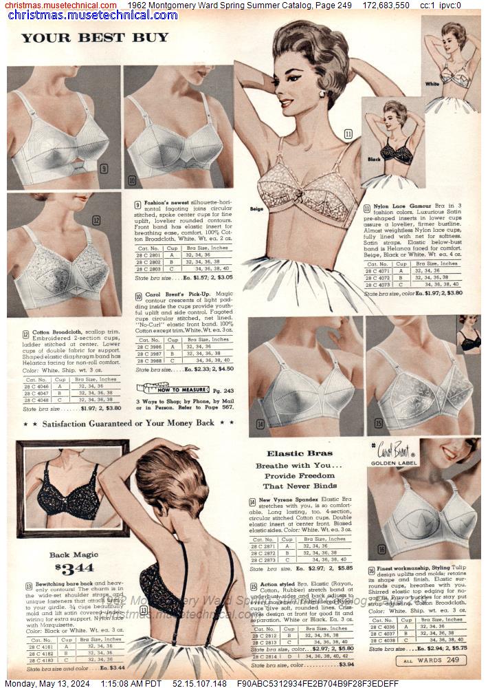 1962 Montgomery Ward Spring Summer Catalog, Page 249