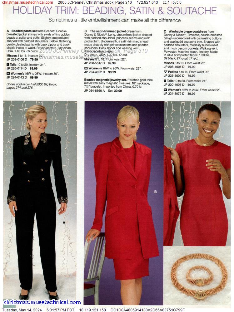 2000 JCPenney Christmas Book, Page 310