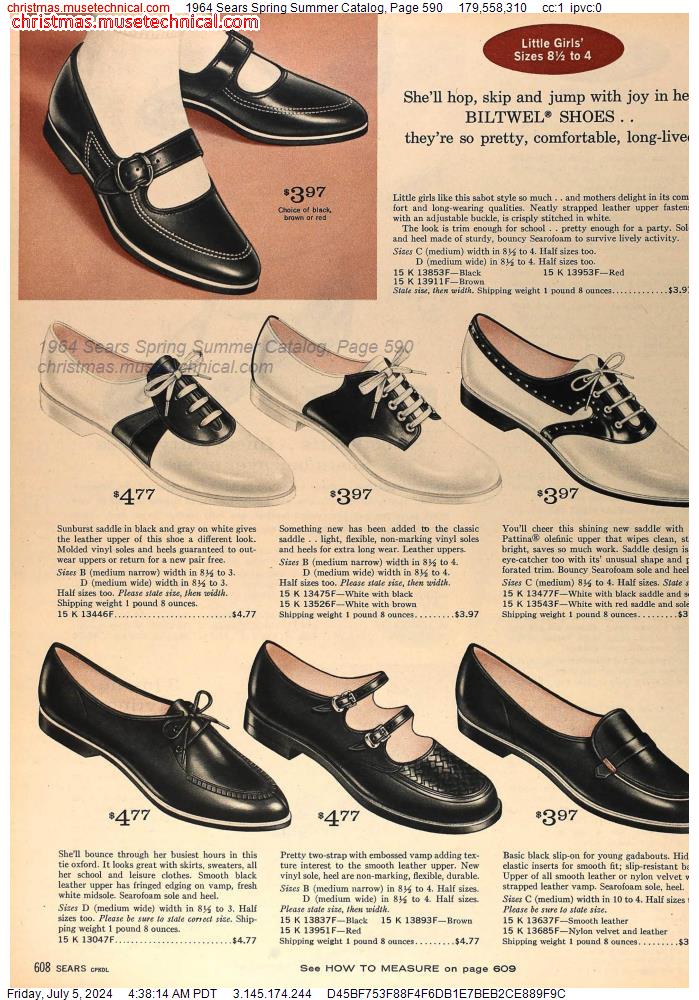 1964 Sears Spring Summer Catalog, Page 590