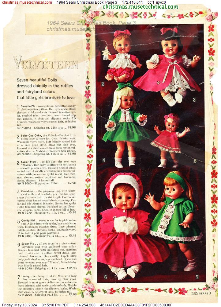 1964 Sears Christmas Book, Page 3