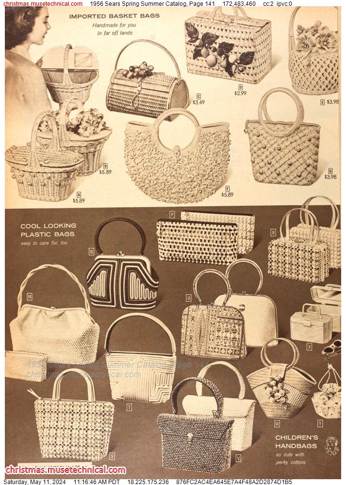 1956 Sears Spring Summer Catalog, Page 141