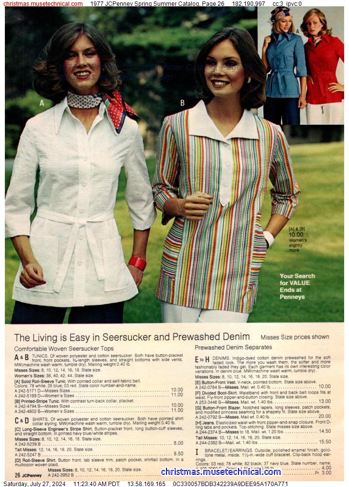 1977 JCPenney Spring Summer Catalog, Page 26