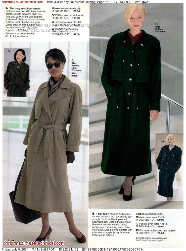 1996 JCPenney Fall Winter Catalog, Page 118