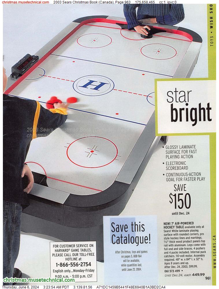 2003 Sears Christmas Book (Canada), Page 963